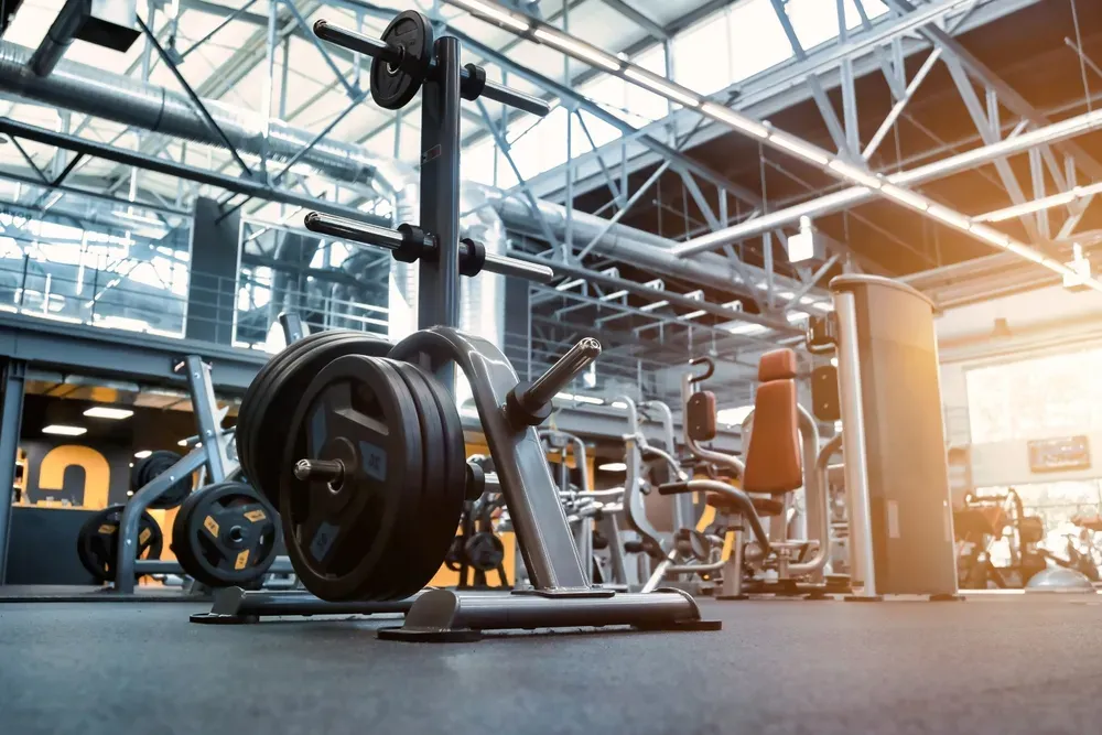 Fitness equipment with price tags highlighting average repair costs